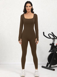 Long Sleeve Seamless Shaping Jumpsuit