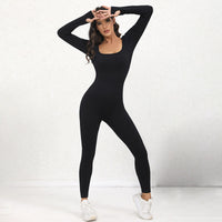 Long Sleeve Seamless Shaping Jumpsuit