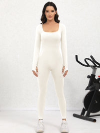 Long Sleeve Seamless Shaping Jumpsuit