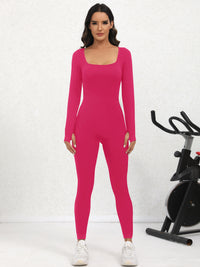 Long Sleeve Seamless Shaping Jumpsuit